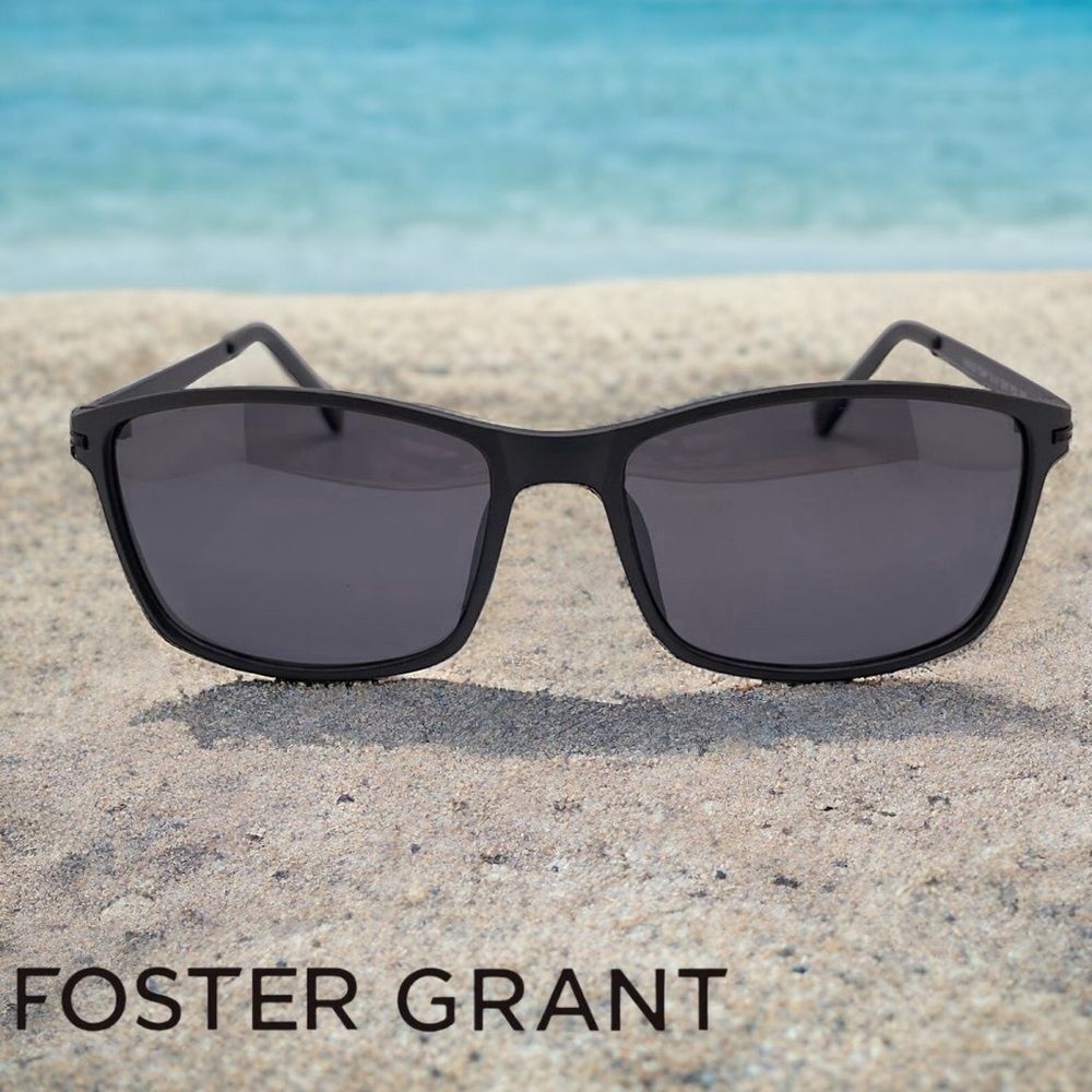 Foster Grant Gray Polarized Sunglasses